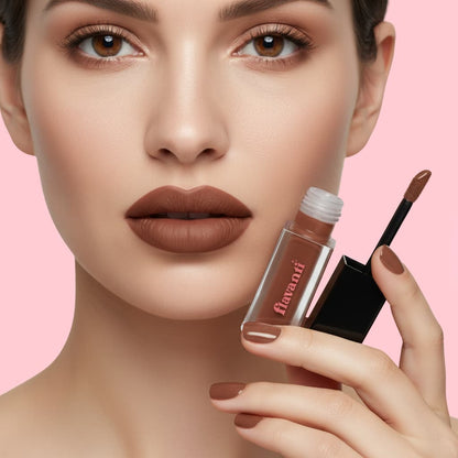 Velvet Matte Lip Gloss – Lucia | Vegan, Soft Matte Finish