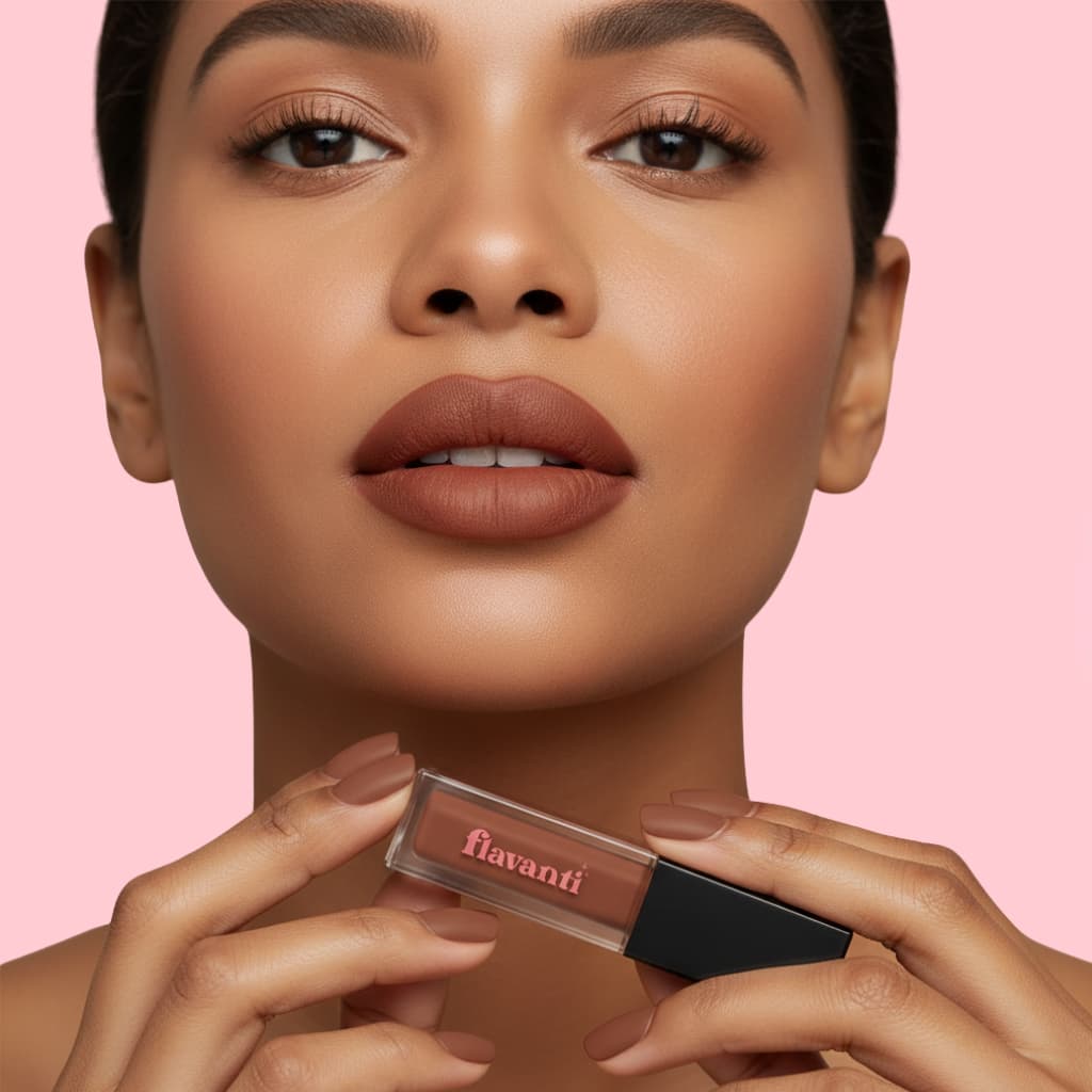 Velvet Matte Lip Gloss – Lucia | Vegan, Soft Matte Finish