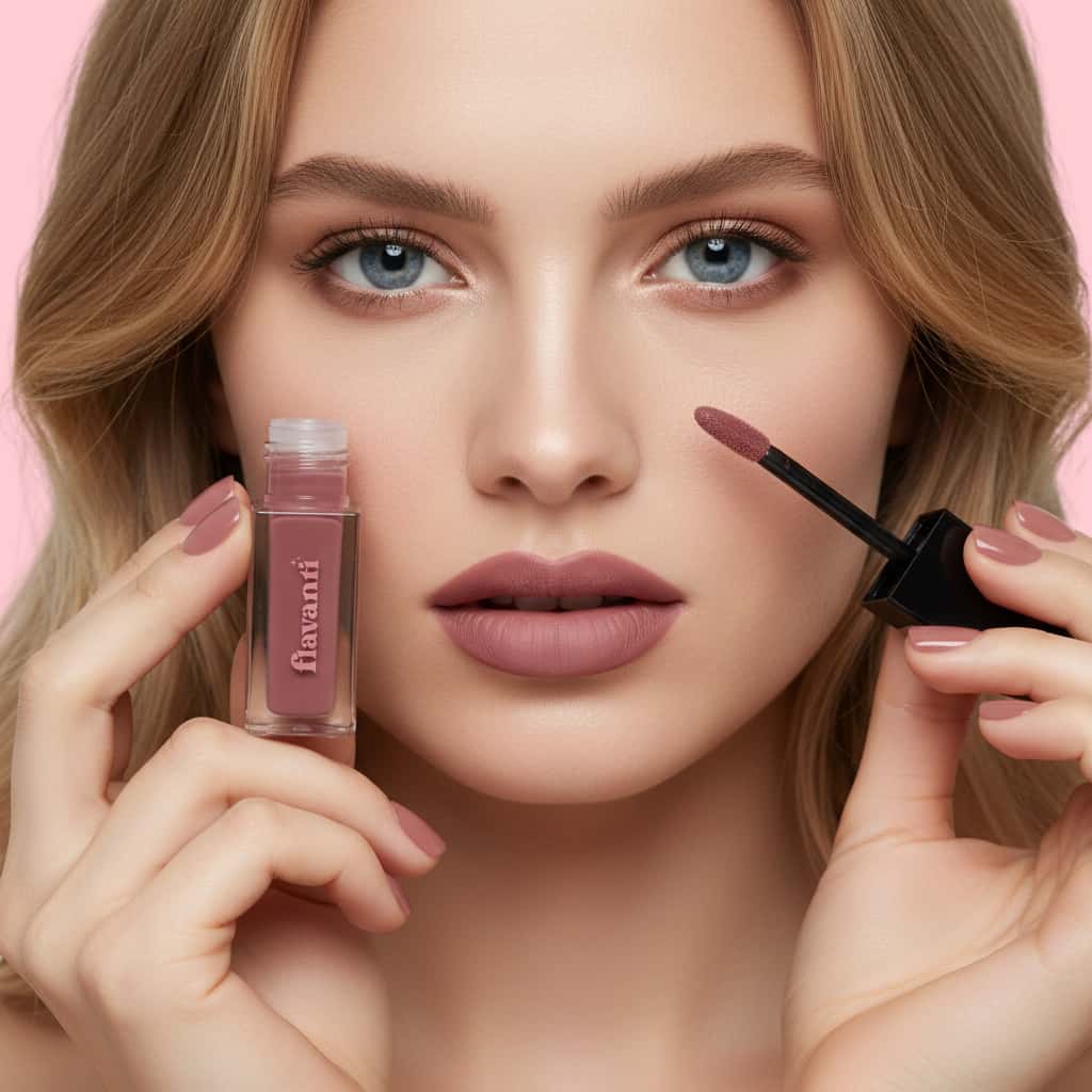 Velvet Matte Lip Gloss – Luna | Vegan, Soft Matte Finish