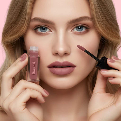 Velvet Matte Lip Gloss – Luna | Vegan, Soft Matte Finish