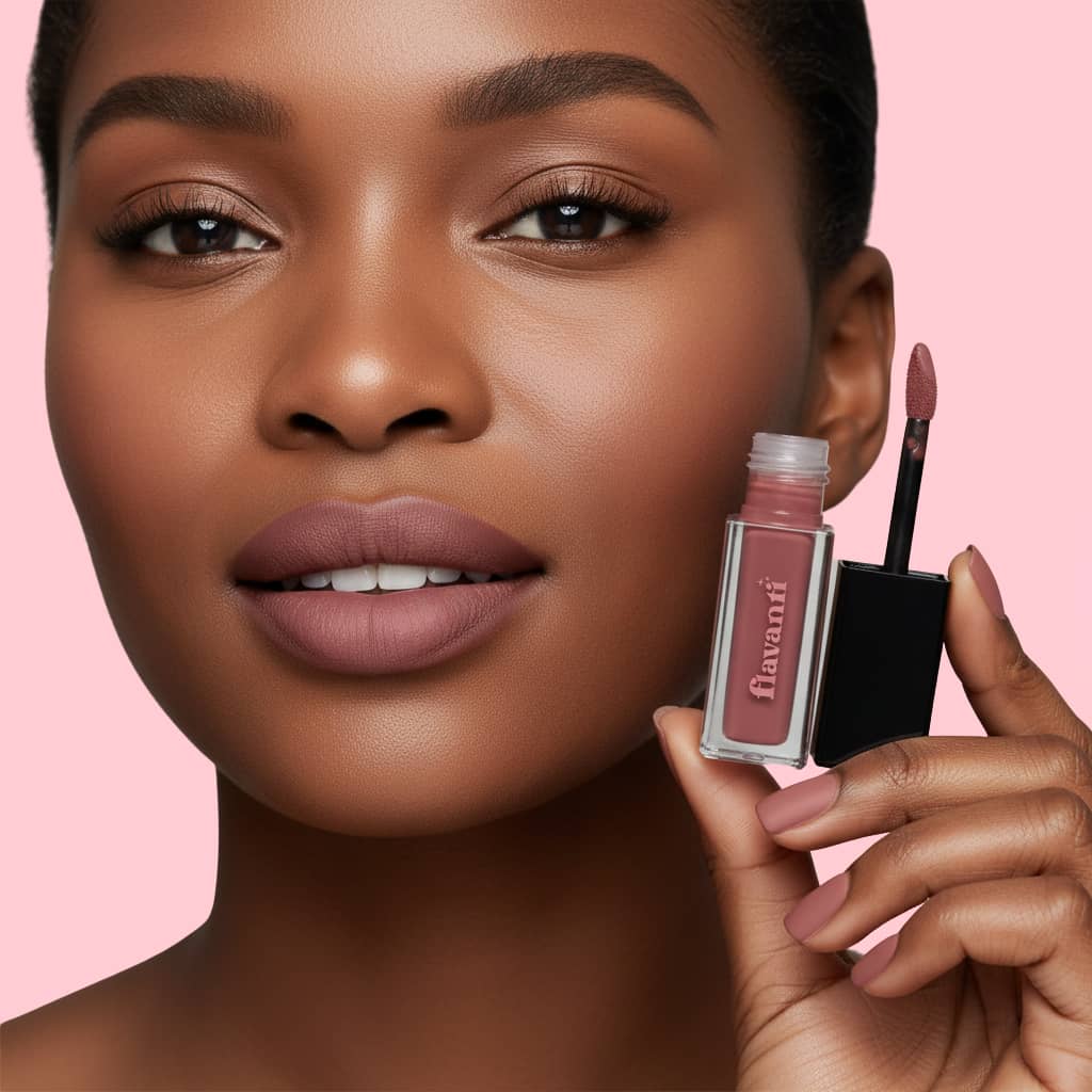 Velvet Matte Lip Gloss – Luna | Vegan, Soft Matte Finish