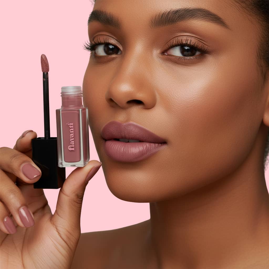 Velvet Matte Lip Gloss – Luna | Vegan, Soft Matte Finish
