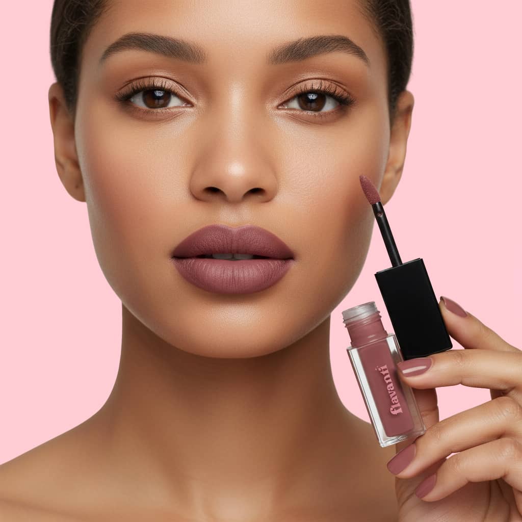 Velvet Matte Lip Gloss – Luna | Vegan, Soft Matte Finish
