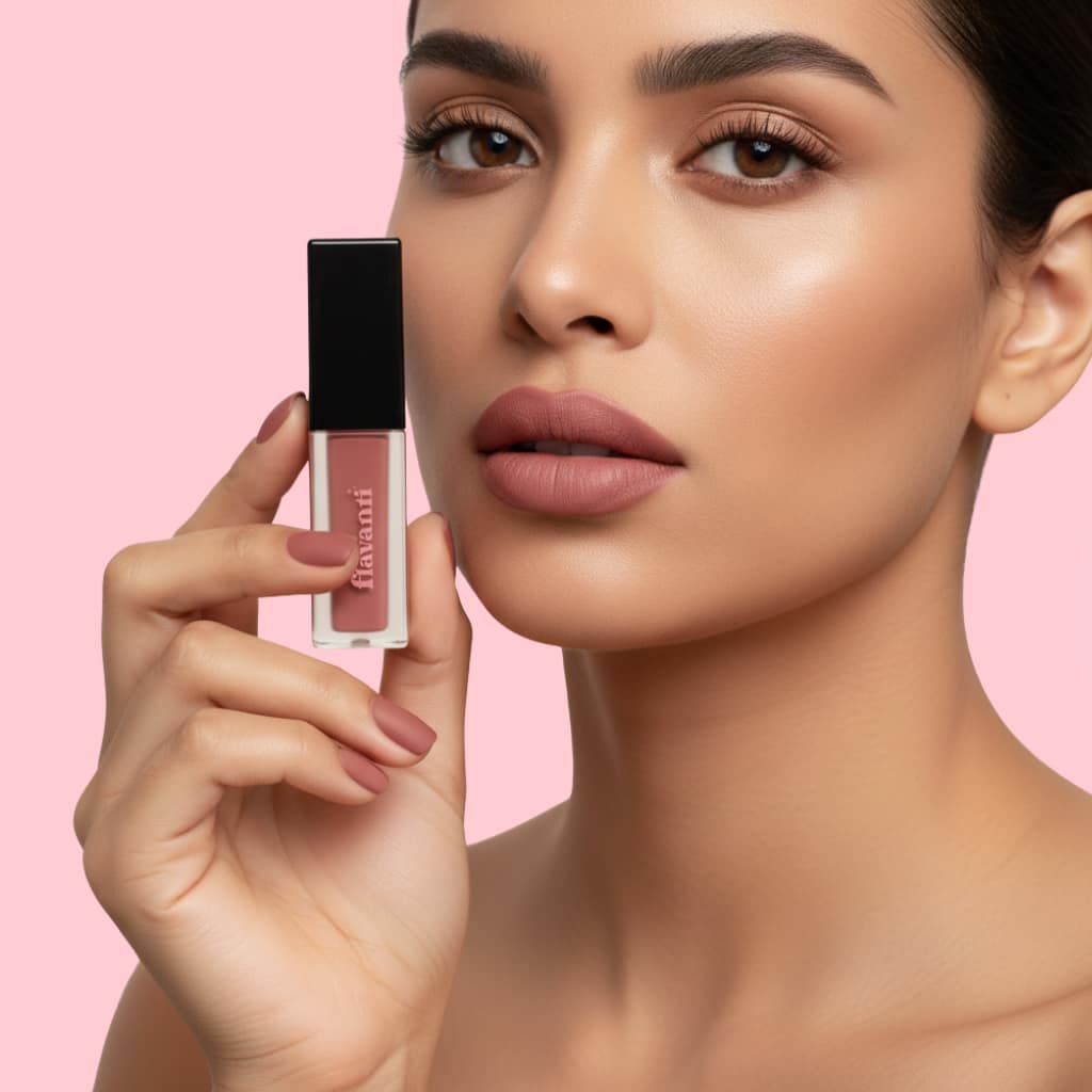 Velvet Matte Lip Gloss – Mara | Vegan with Pink Touch