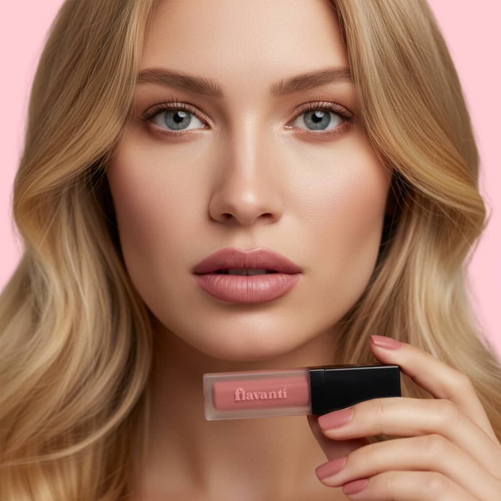 Velvet Matte Lip Gloss – Mara | Vegan with Pink Touch